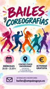 💃 ¡Vuelven los bailes y las coreografías!